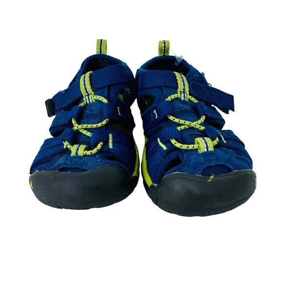 Keen Toddlers' Seacamp II CNX Sandals Blue Depths/Gargoyle Size 5 - Picture 3 of 8